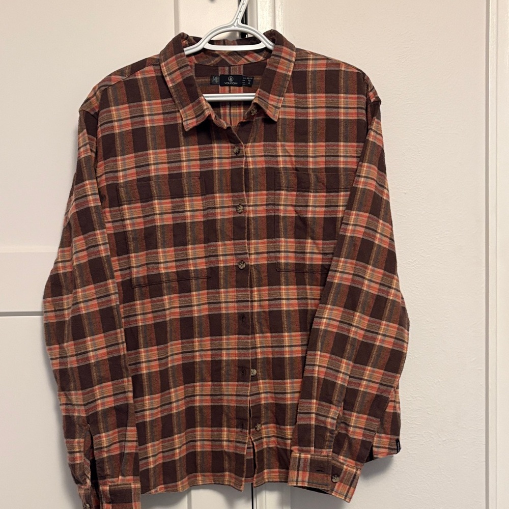 Volcom flannel Plaid to Meet U XL
